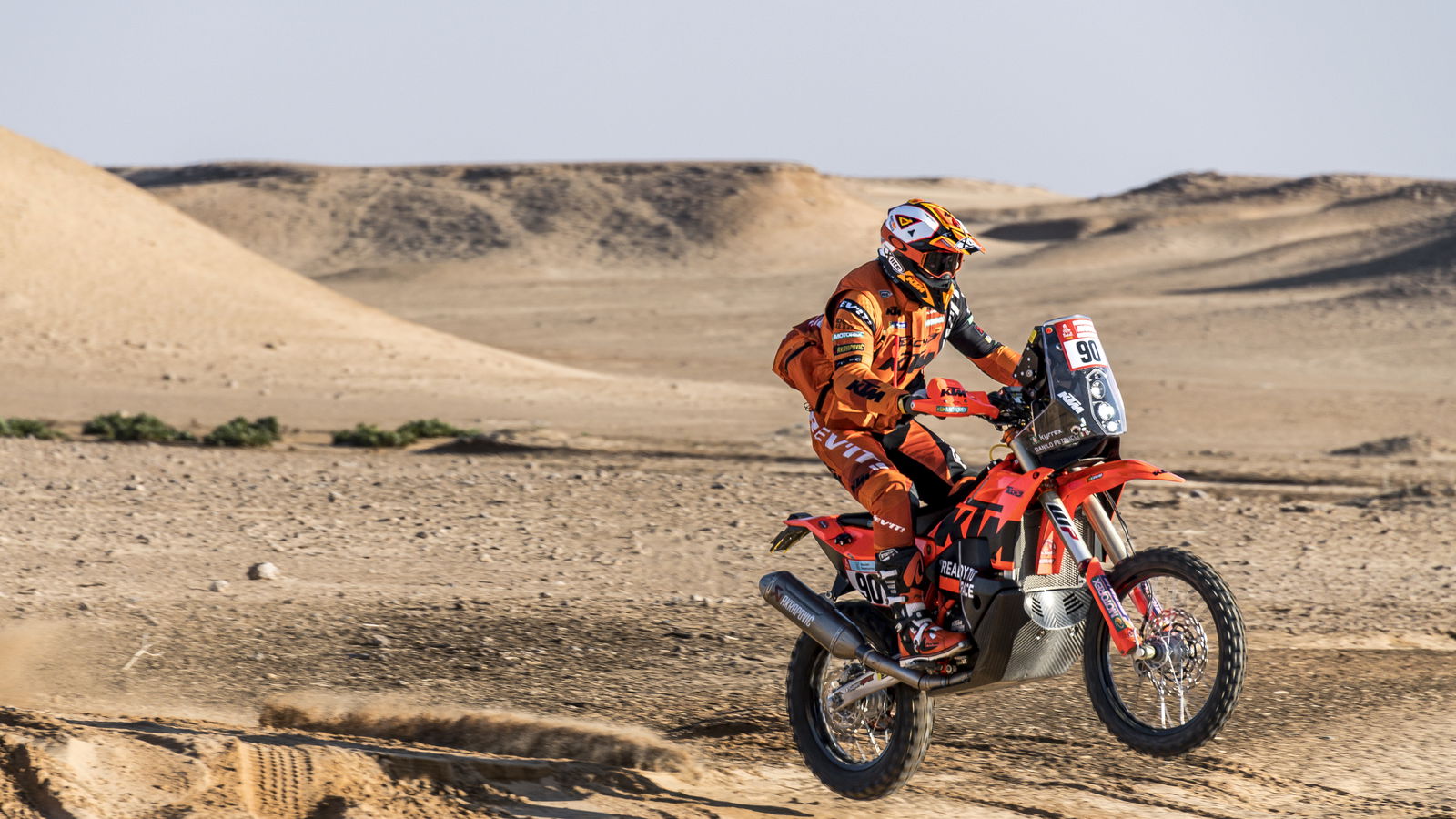 Danilo Petrucci surges to third fastest on Dakar Stage 4
